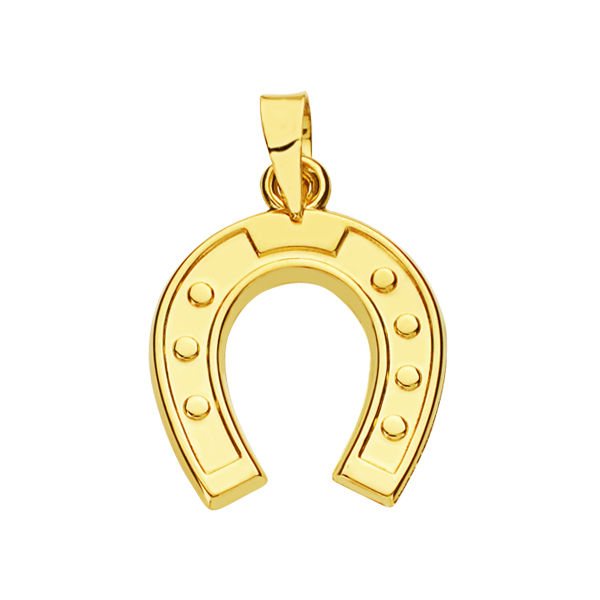Colgante Oro 18 ktes Herradura 20X15mm. Ref.AU18KPTE/2539/PM